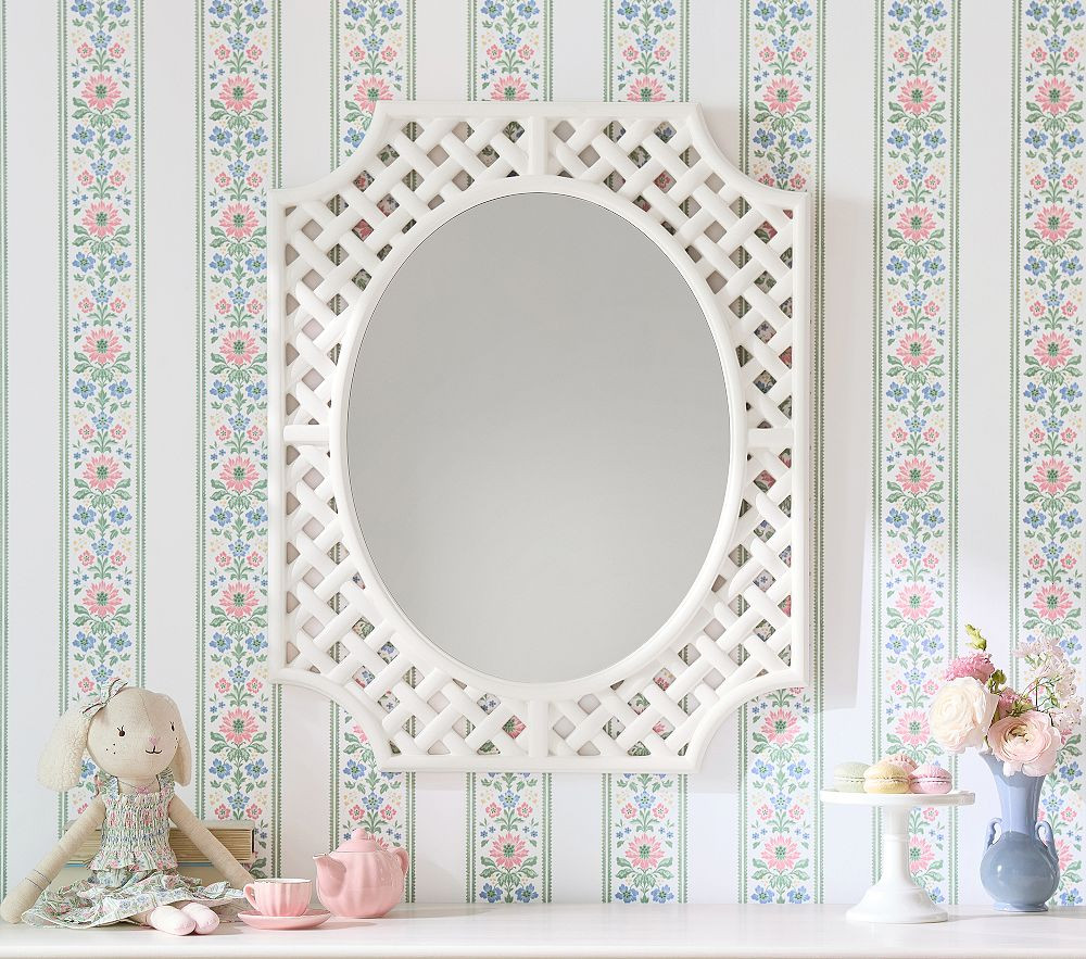 Lattice Mirror (24"x 30") | Pottery Barn Kids