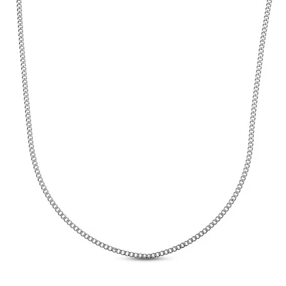 Curb Chain Necklace Stainless Steel 22" | Kay Jewelers