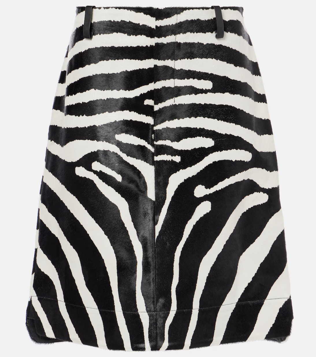 Tozzi zebra-print calf hair midi skirt | Mytheresa (US/CA)