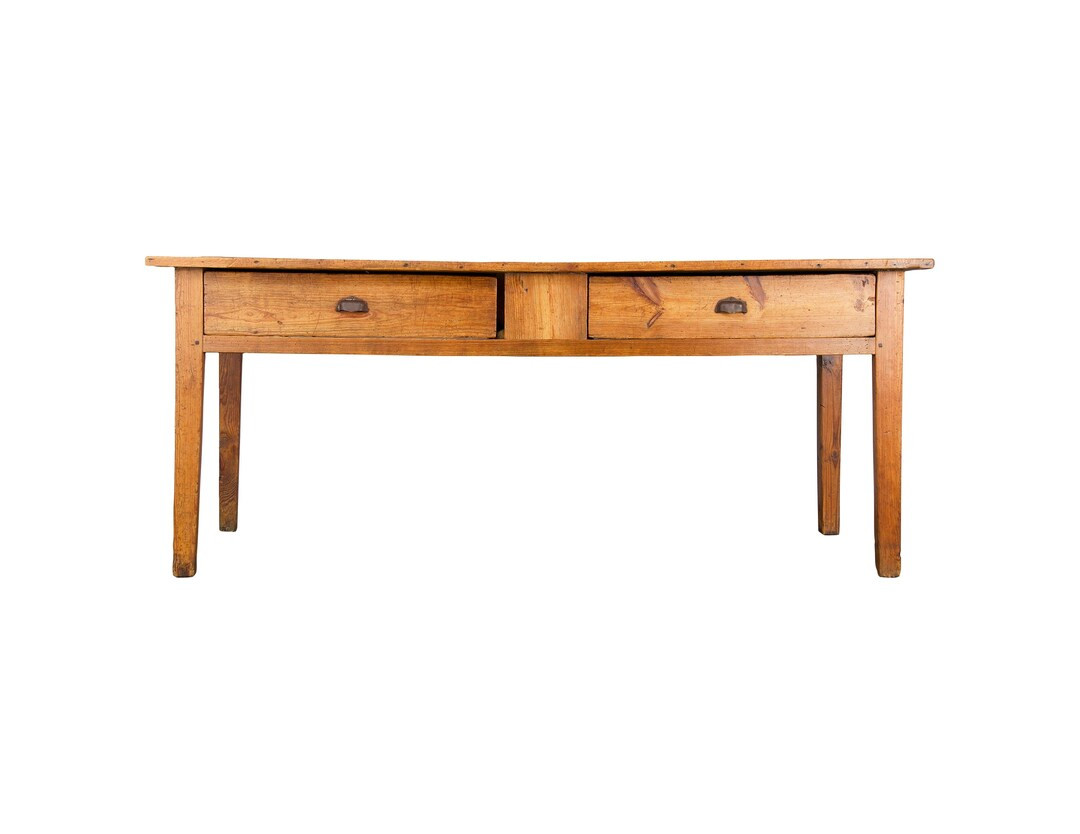 Antique Country French Farmhouse Rustic European Pine Kitchen - Etsy | Etsy (US)