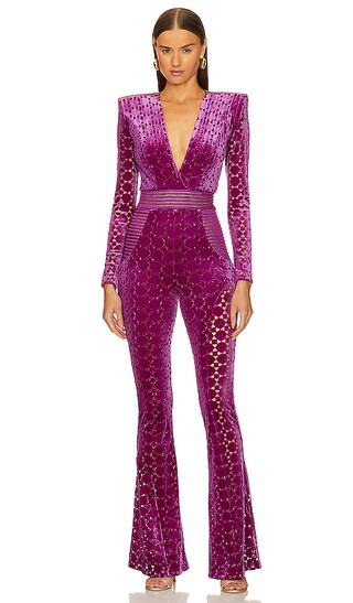 Cavalier Jumpsuit in Magenta | Revolve Clothing (Global)