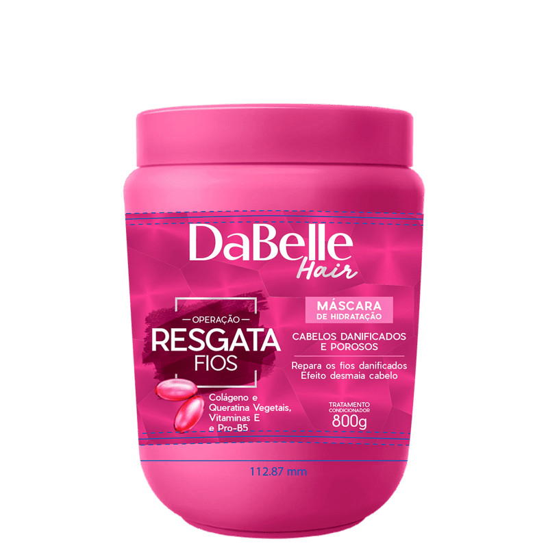 DaBelle Hair Resgata Fios
        
            
                 - Máscara Capilar 800g | Beleza Na Web (BR)