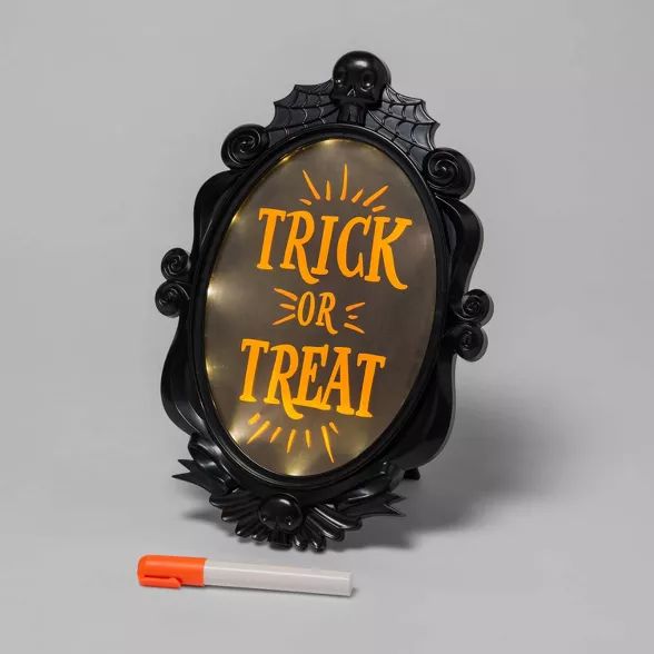 Light Up Write On Plastic Frame Halloween Decorative Prop - Hyde &#38; EEK! Boutique&#8482; | Target