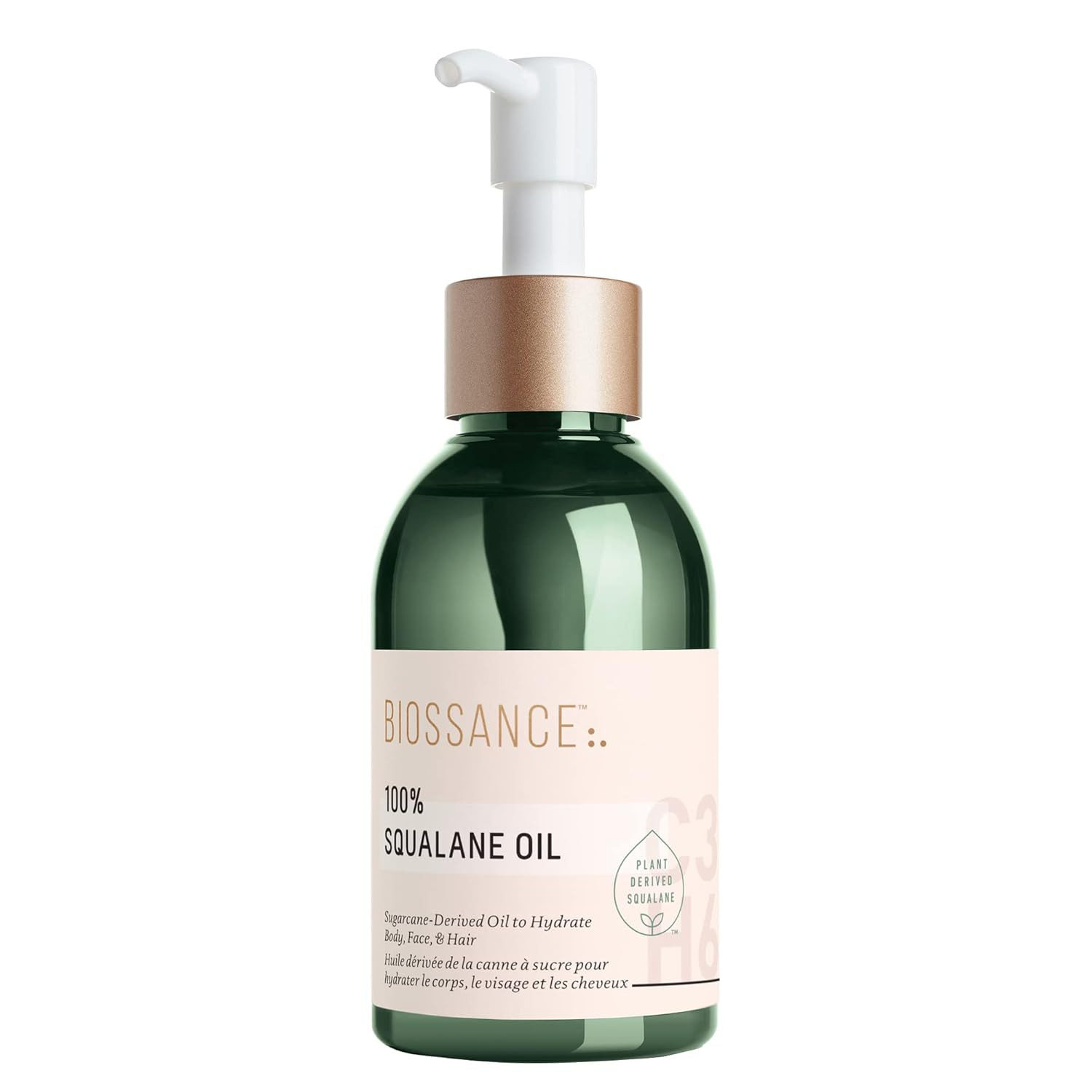 Biossance 100% Squalane Oil. Sustainable, Pure and Vegan Facial and Body Squalane Oil Derived from Sugarcane. Weightless and Fast Absorbing Hydration (3.3 ounces) | Amazon (US)
