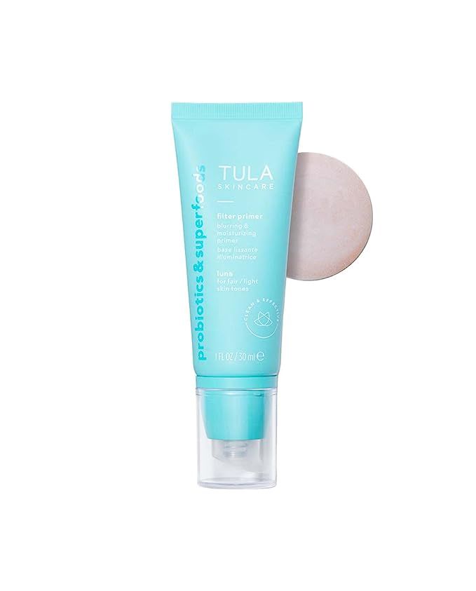 TULA Skin Care Filter Primer Blurring & Moisturizing Primer | Prime, Blur, Even Out & Protect wit... | Amazon (US)