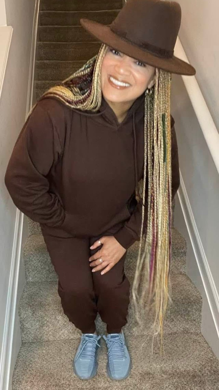 Chocolate Brown is a color that compliments everything!  It can be pair with a variety of colors but definitely stands out SOLID and BOLDLY!  Who says you can’t pair a Fedora with a sweatsuit?  Fedora’s makes any outfit stand out!  #fedora #sweatsuit #chocolate #brown #fashioninspo #stylish #joggingset #chic #trendy #activewear #fallfashion #edgy #winterfashion #amazon #hat #sneakers #widebrim #styleinspo 

#LTKHoliday #LTKootd #LTKMidsize