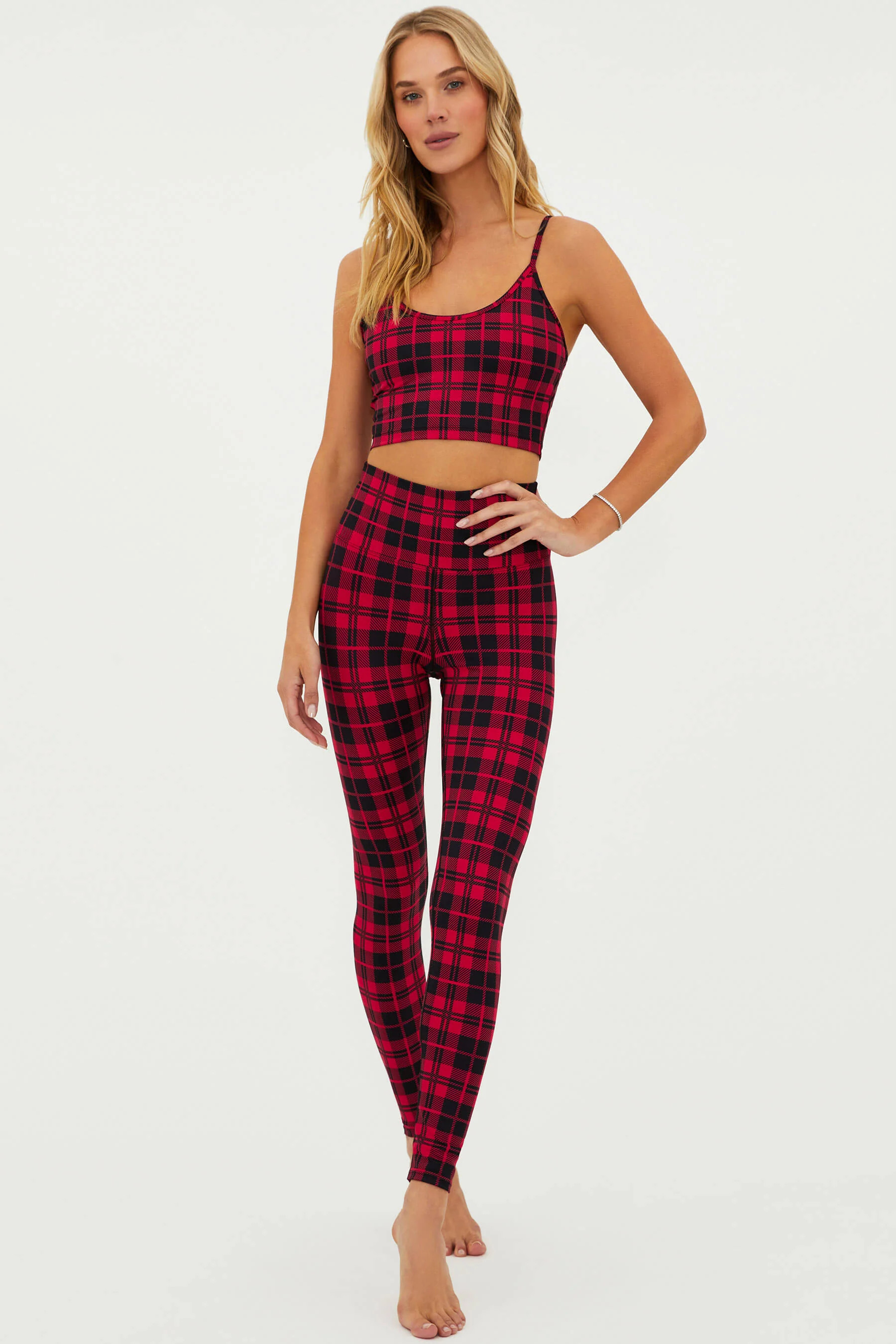 Piper Legging Merry Plaid | Beach Riot