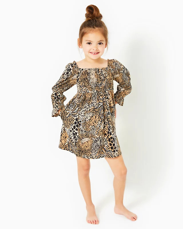 Girls Mini Beyonca Cotton Dress | Lilly Pulitzer