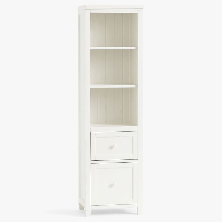 Beadboard 19.5" Bookcase with Storage Drawers | Pottery Barn Teen
