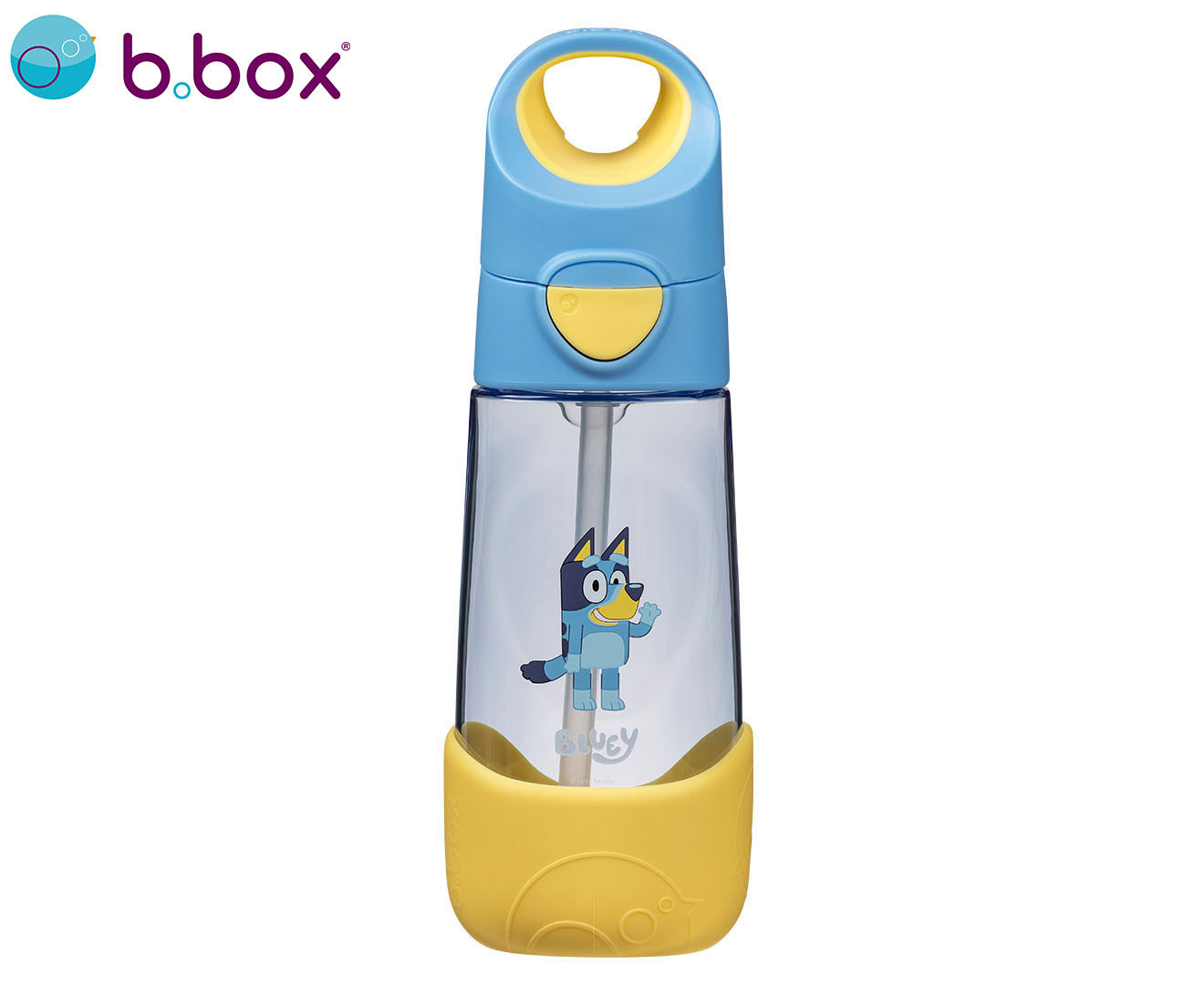 Bluey x b.box 450mL Tritan Drink Bottle - Blue/Yellow | Catch.com.au