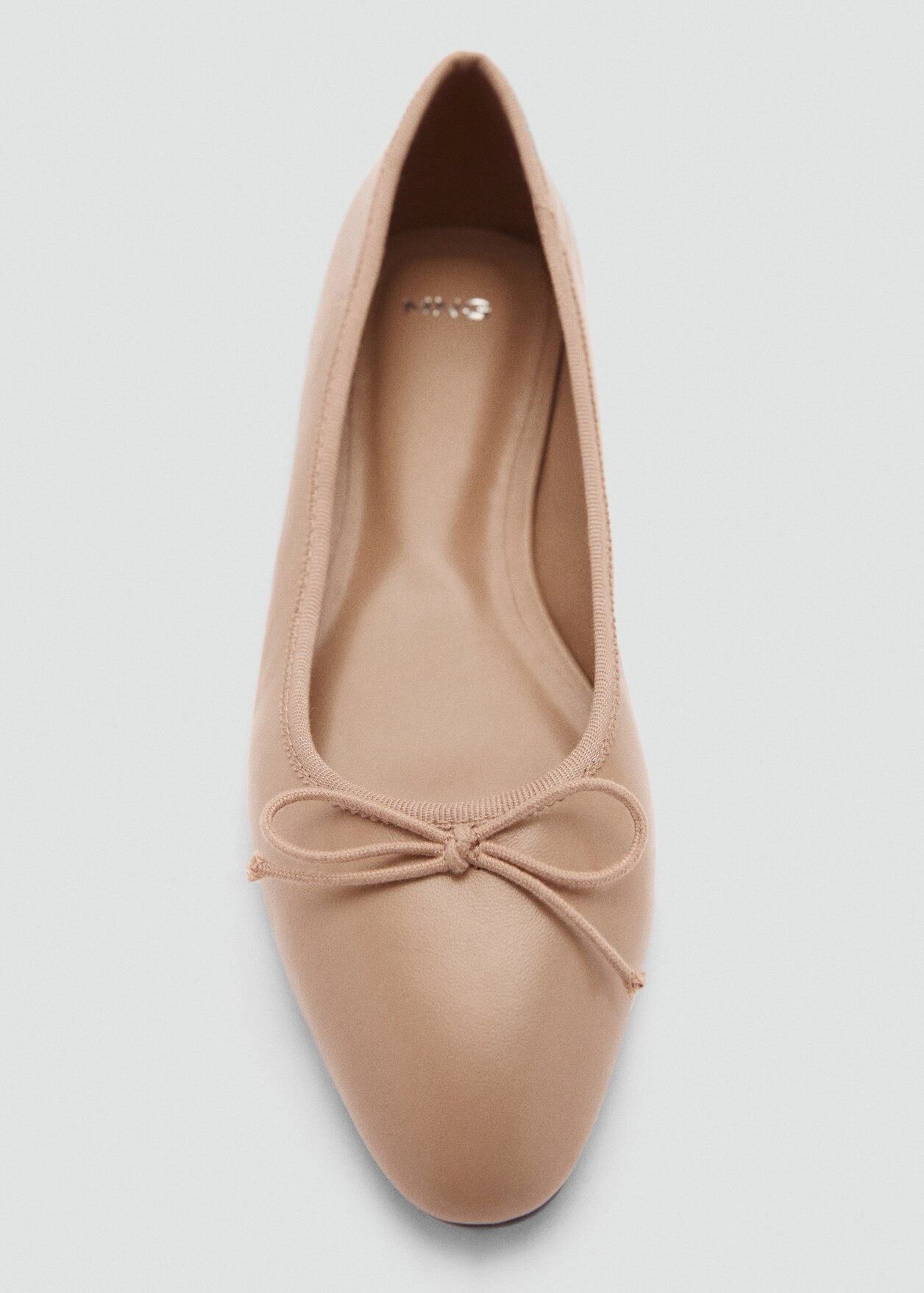 Leather ballet flats - Women | MANGO USA | Mango (US/MX/AU)
