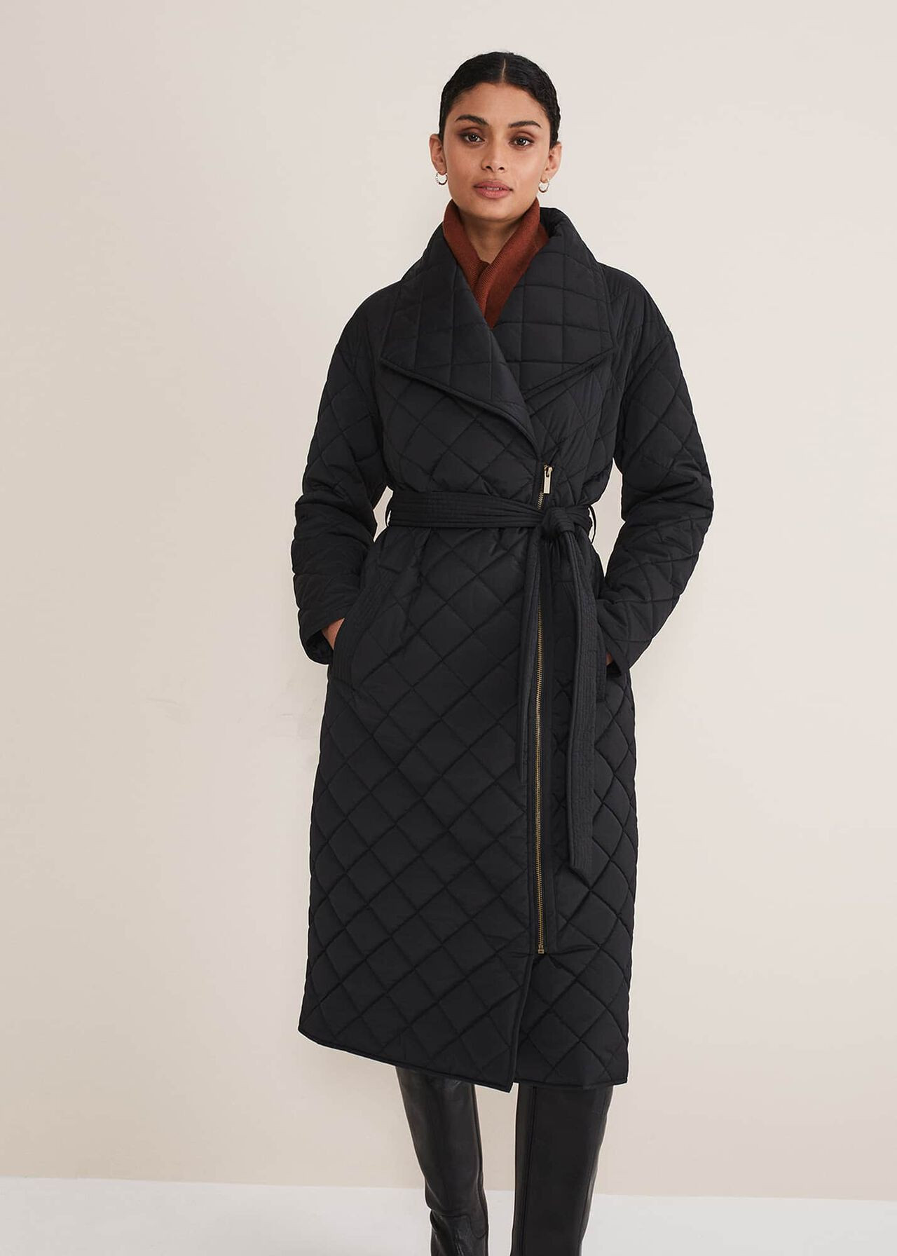 Nila Quilted Puffer Coat | Phase Eight (UK)