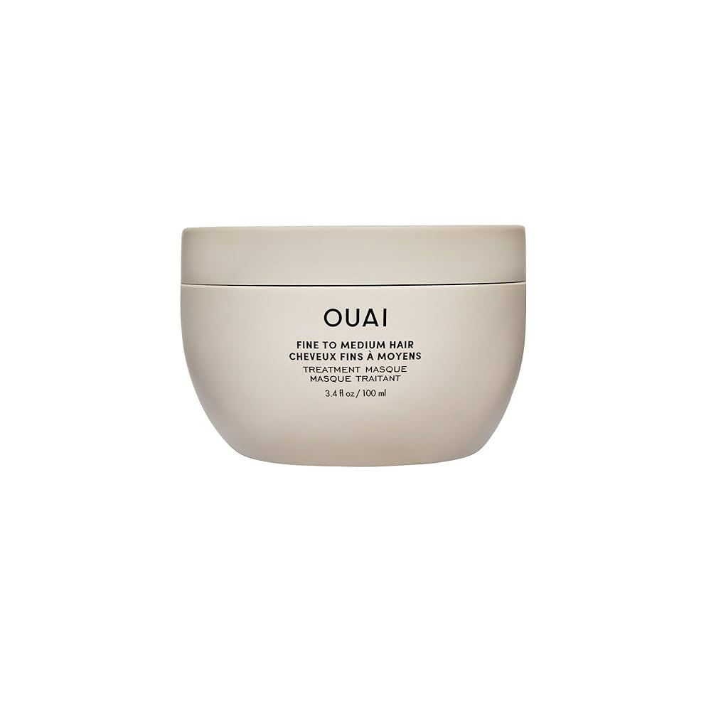 OUAI Fine to Medium Hair Treatment Masque - Mask for Hair Repair, Hydration and Shine - With Shea... | Amazon (US)