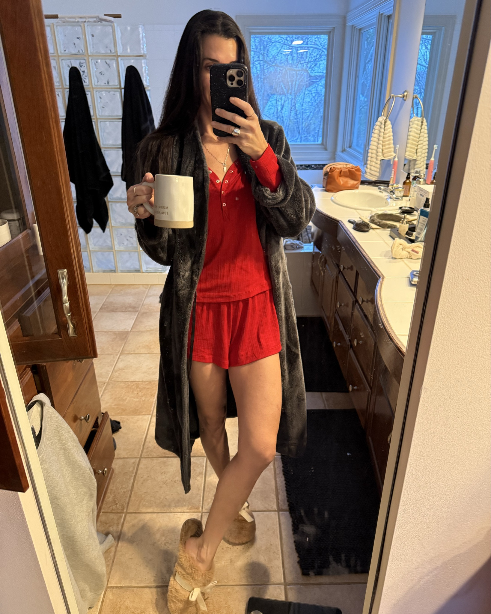 Cute Target PJ’s. Really soft and fun for the holidays. Auden is my favorite! Wearing Auden slippers and robe as well!  Robe is a few years old but I liked similar! 

#LTKCyberWeek #LTKGiftGuide #LTKHoliday