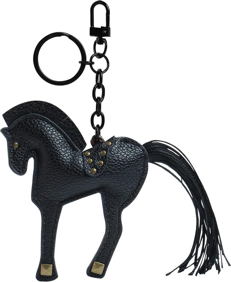 Horse Keychain, Hanging Charm Accessory for Purse, Bag and Backpacks Pony Key Chain | Amazon (US)