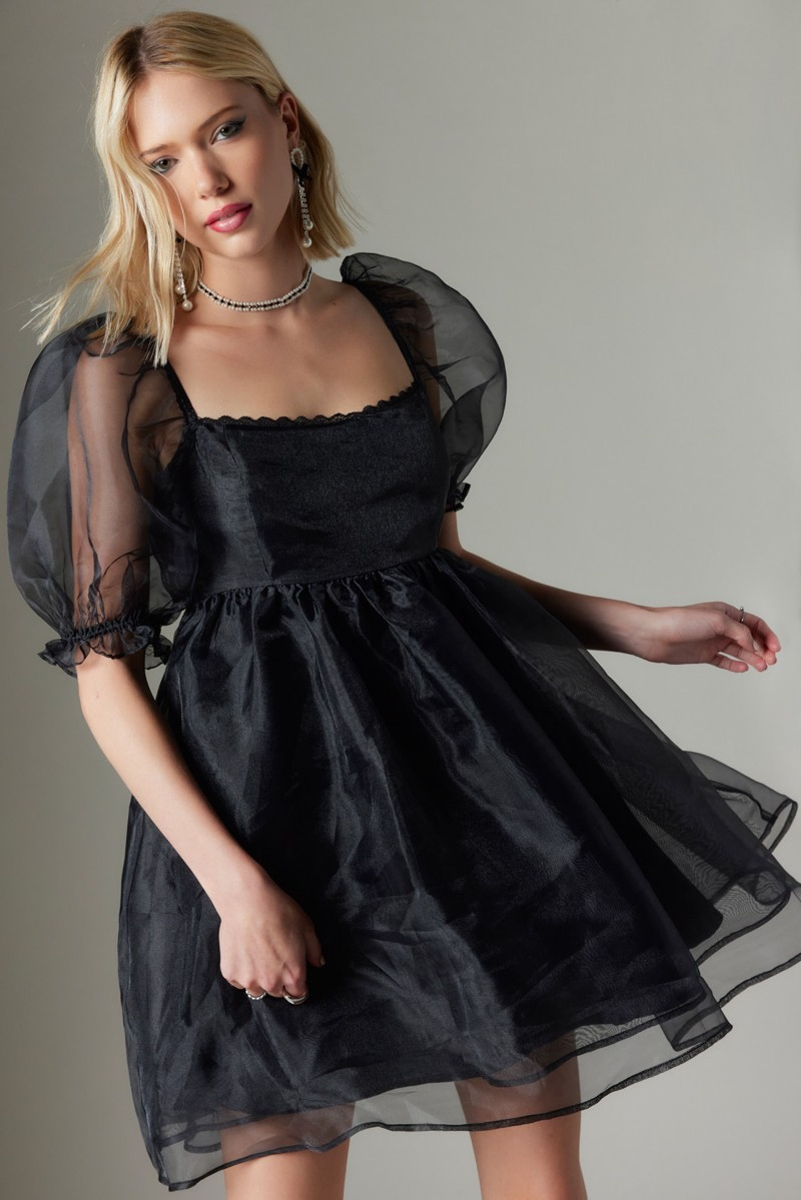 Alisia Babydoll Swing Dress | Francesca's