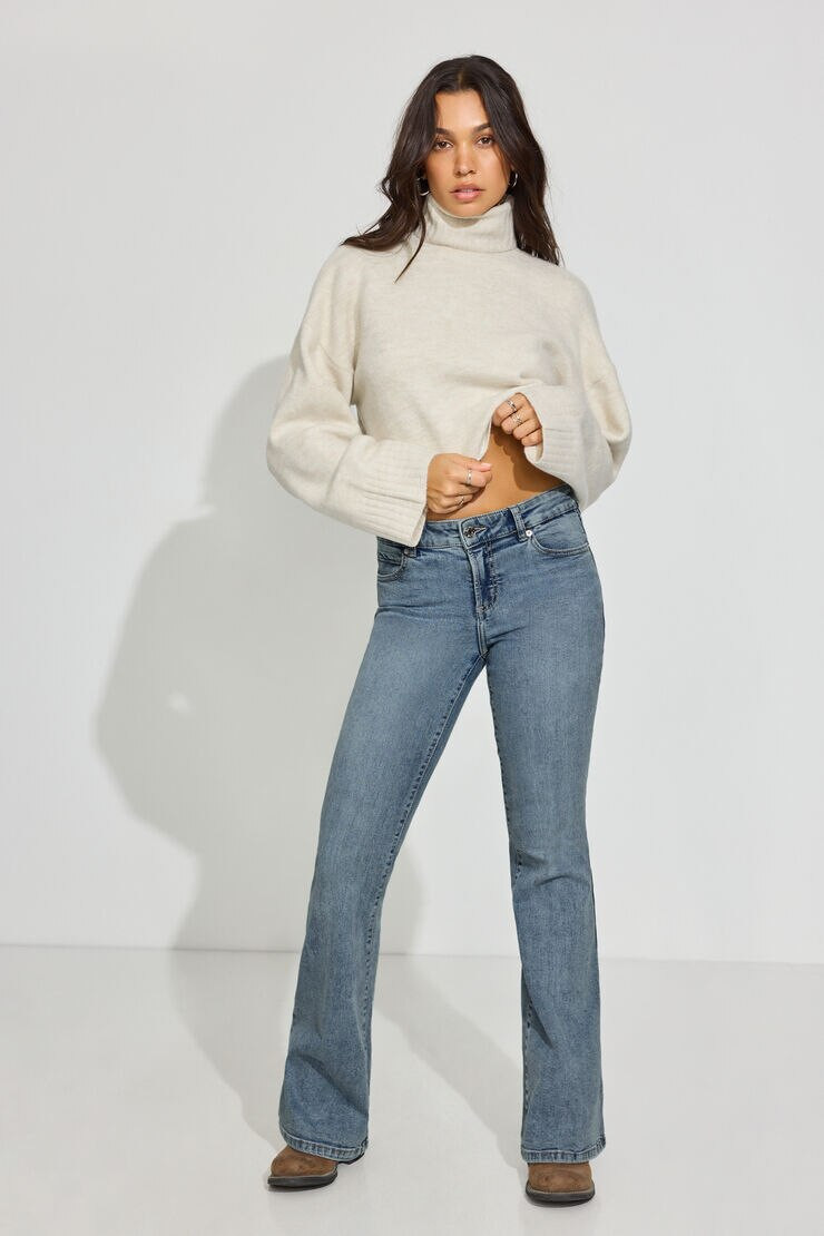 Spongy Cropped Turtleneck | Garage Clothing