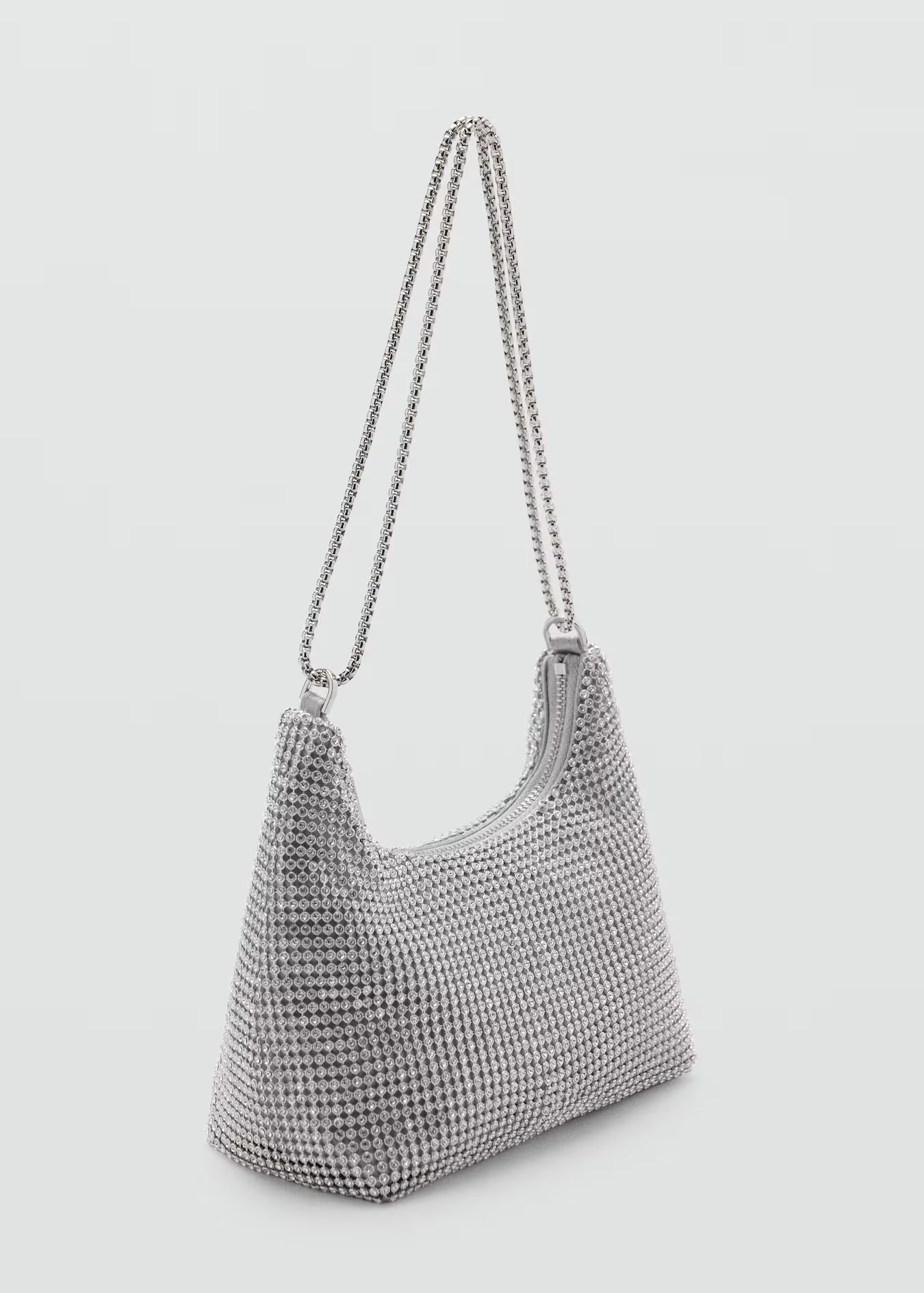 Chain bag with crystals | MANGO (US)