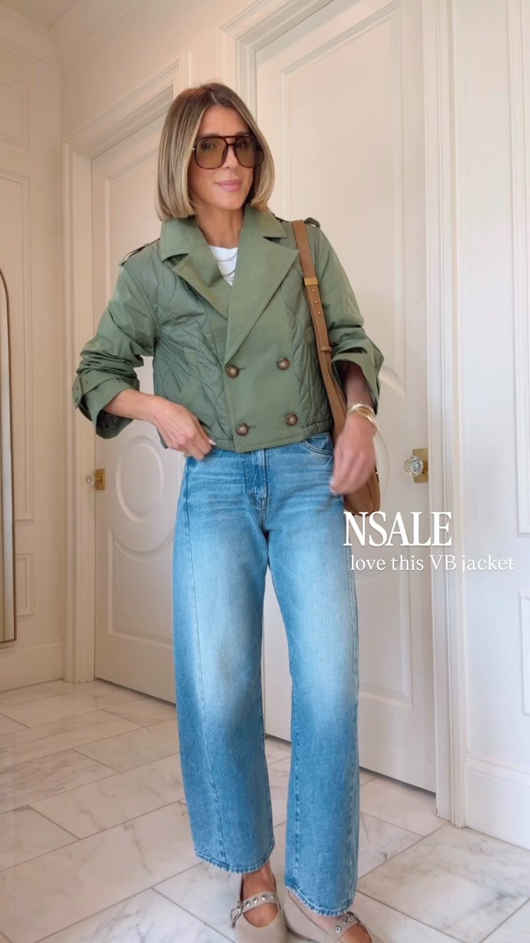 Love this VB jacket from the NSALE! I'm wearing size small