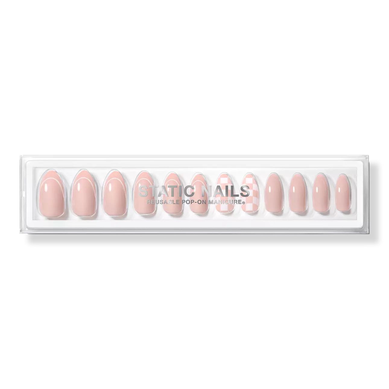 Level Up Almond Reusable Pop-On Manicures | Ulta