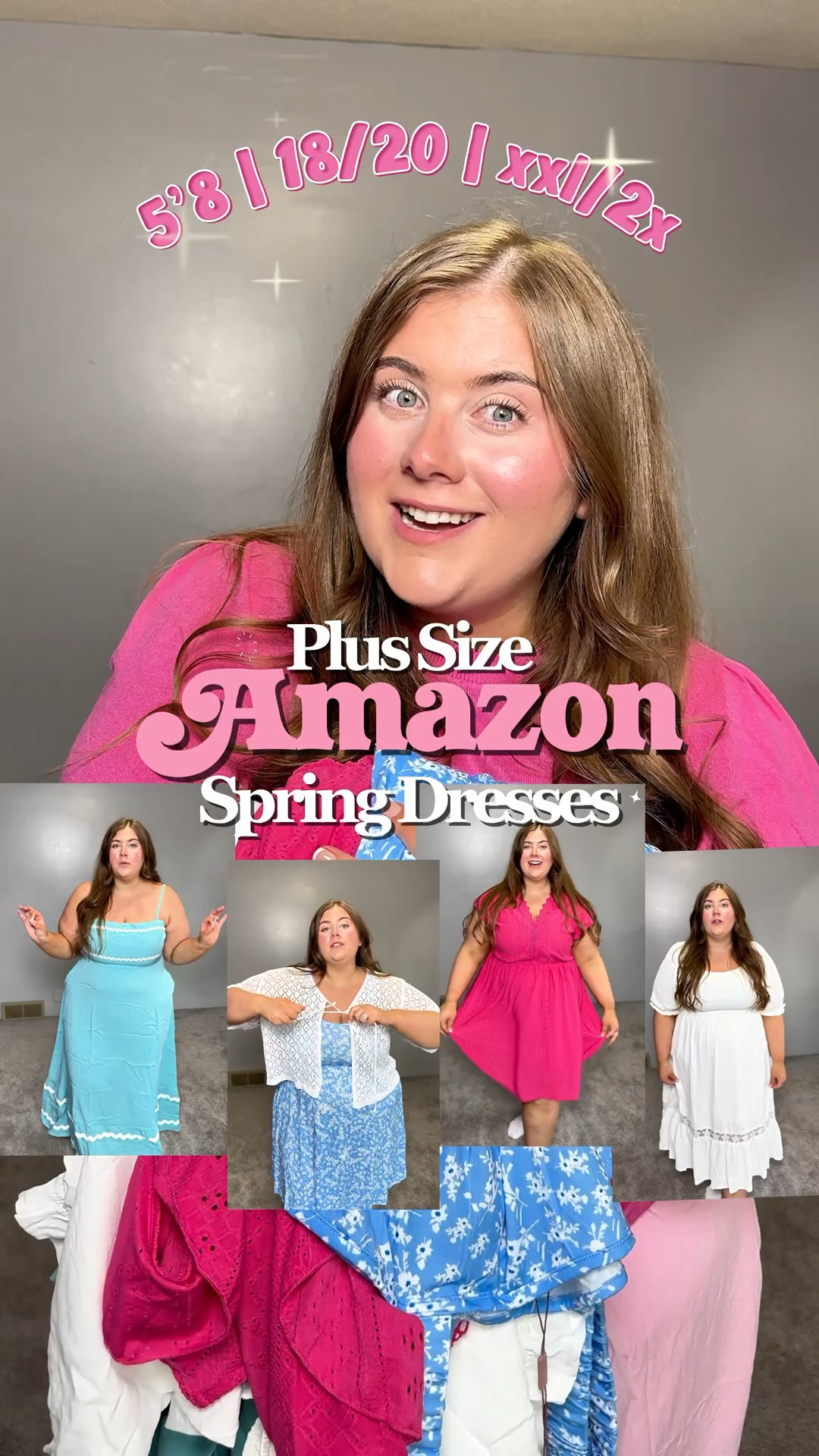 Plus size spring fashion finds 🌸
Amazon dresses that are actually flattering for a size 18/20—perfect for Easter, brunch, or everyday wear!! 

#LTKSaleAlert #LTKTall #LTKPlusSize