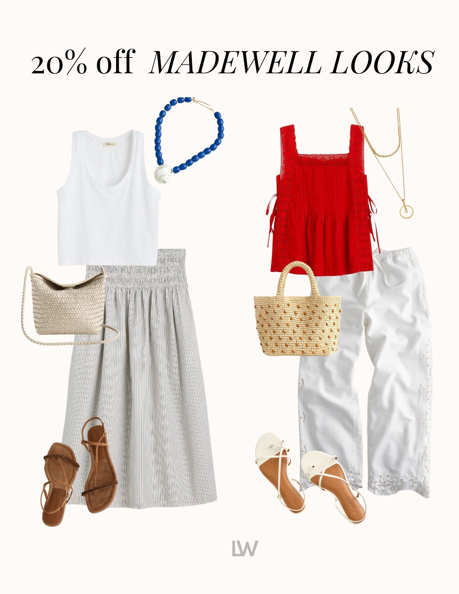 Use code LTK20 to get 20% off Madewell items!!
