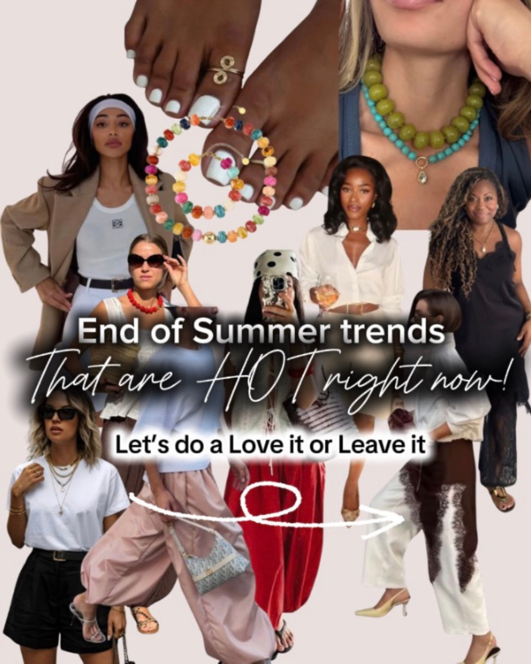 End of summer trends that are hot right now!☀️