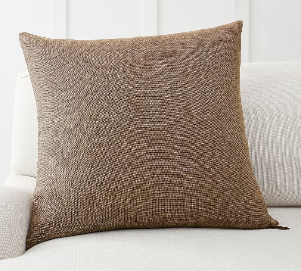 Belgian Linen Pillow Cover | Pottery Barn (US)