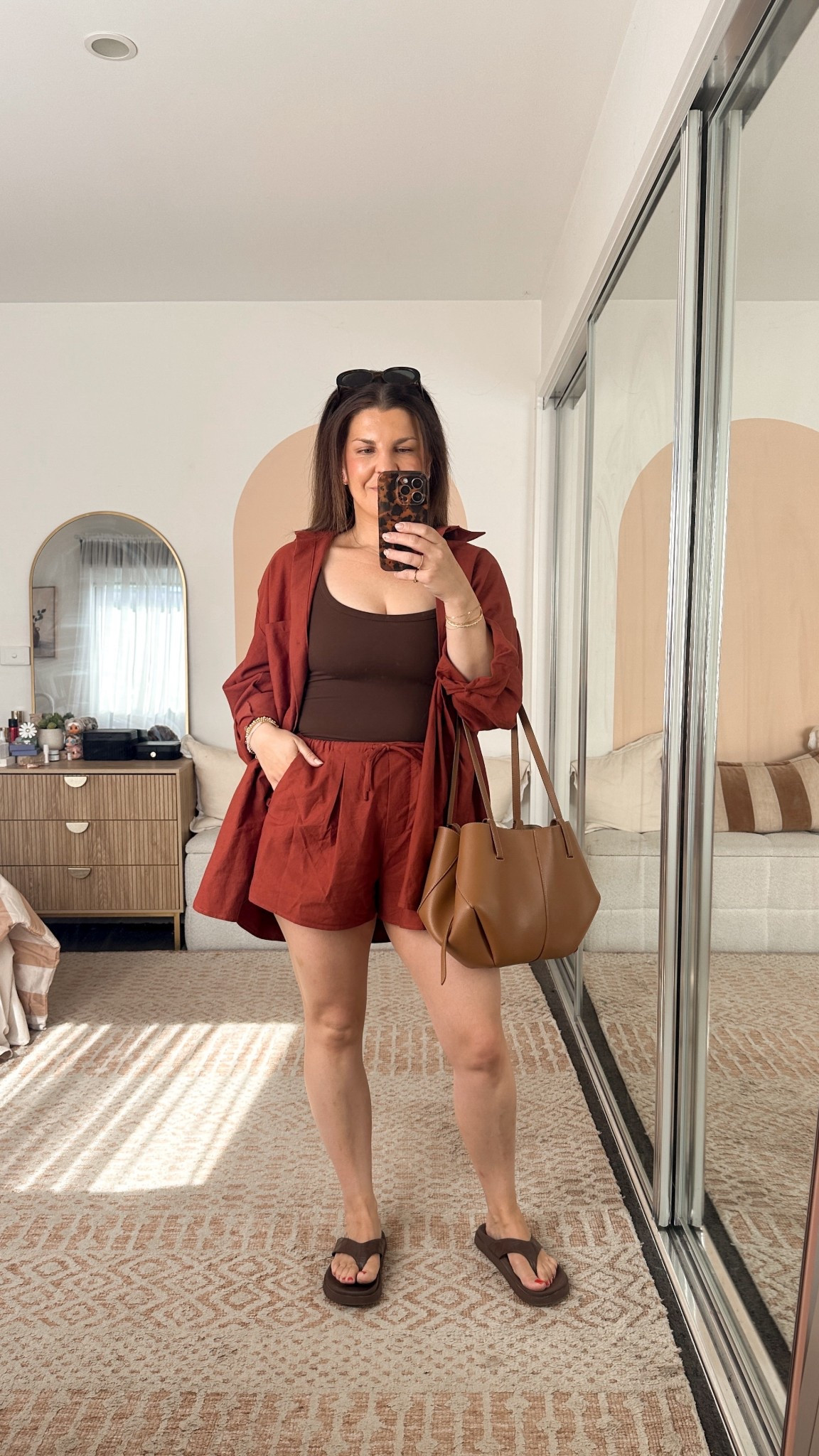 Living in the Dissh Rhea sets this summer. I wear a 4 in the shirt and 8 in the shorts.



#LTKaustralia #LTKsummer #LTKstyletip