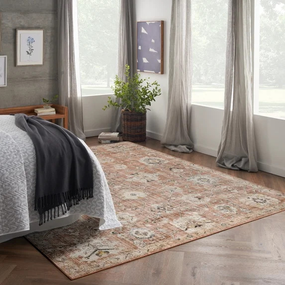 Nourison Oushak Home Persian Rust 8' x 9'10" Area Rug (8x10) | Walmart (US)