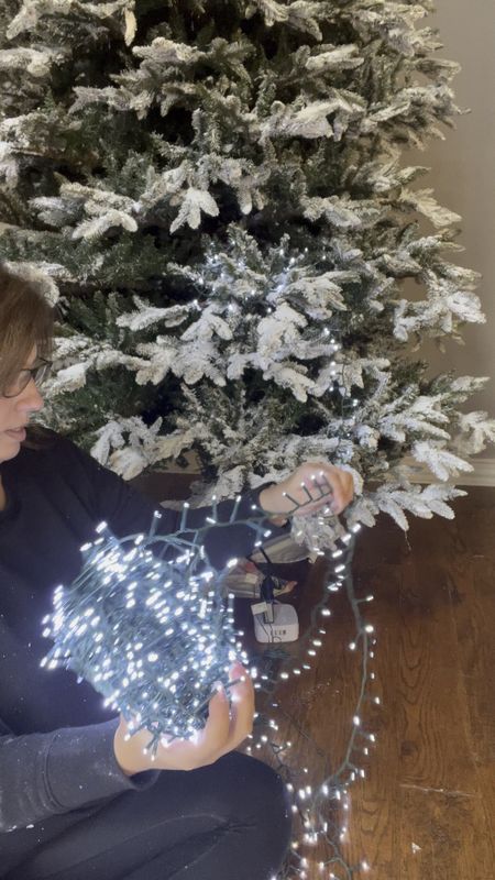 I’m getting ready to light up my tree with these ice white lights.

#LTKHoliday #LTKhome #LTKSeasonal