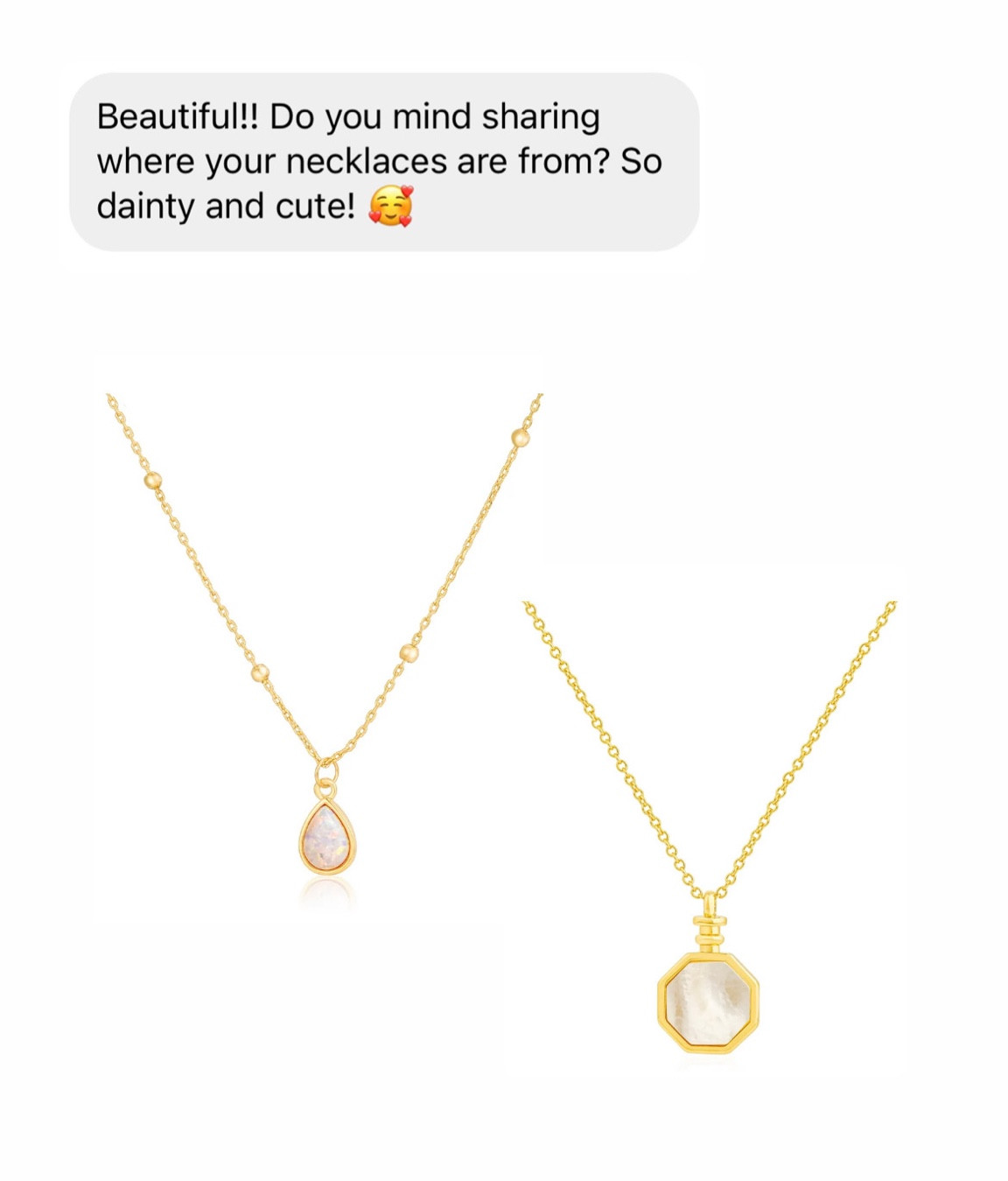 Necklace details :) #gold 

#LTKunder100