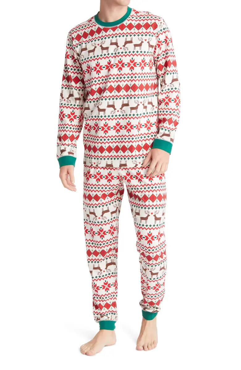 Matching Family Moments Two-Piece Pajamas | Nordstrom