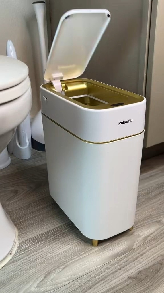 An automatic trash can that fills the bag for you and opens with a wave of a hand, this has a sleek white and gold design and it the perfect size for any small room 


#LTKGiftGuide #LTKFindsUnder50 #LTKHome