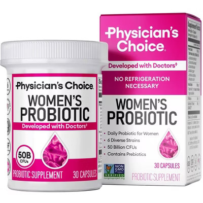 Physician's Choice 50 Billion CFU Women's Probiotic Capsules - 30ct | Target