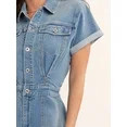 Jessica Simpson Women's Denim Romper, Sizes XS-XL | Walmart (US)