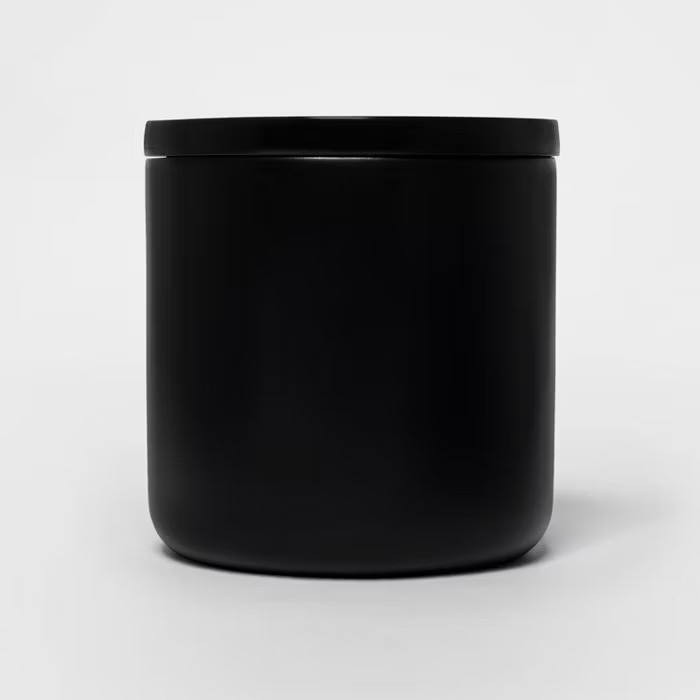 Modern Bath Canister Black - Threshold™ | Target