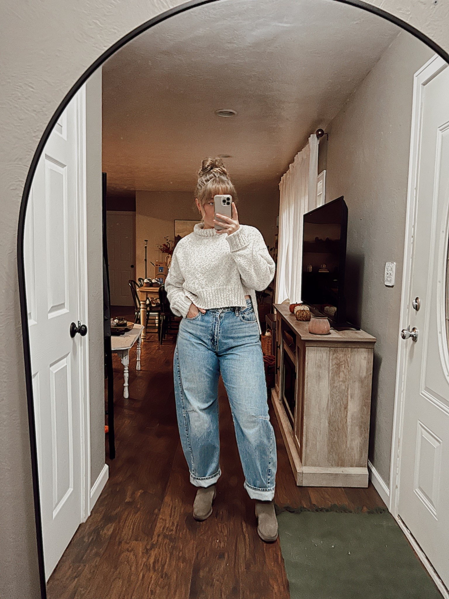 Cozy fall ootd

#LTKStyleTip #LTKMidsize #LTKWorkwear