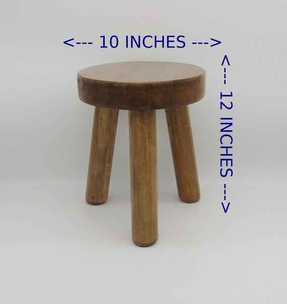 Free Returns Sturdy Stained 3 Legged Stool or Plant Stand 10 | Etsy | Etsy (US)