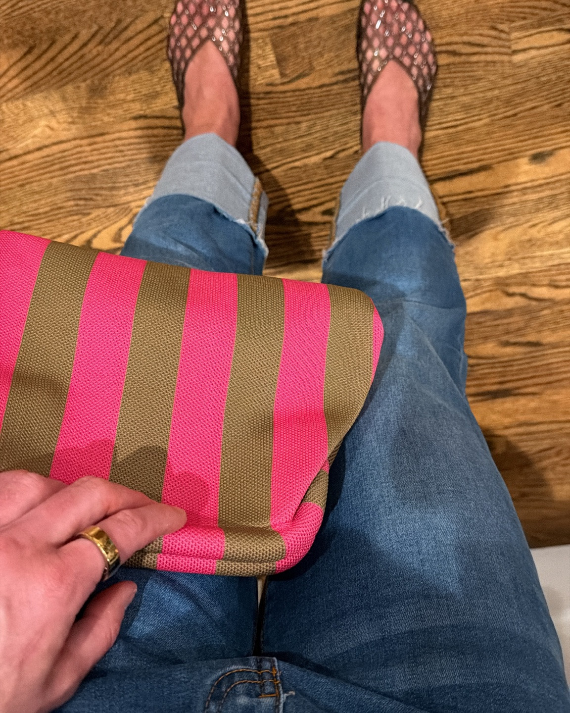 If you're looking for a cute, FUN, practical Fall bag, look no further!  👛

This colorful, bright, woven striped clutch is adorable, super durable, and costs around $20! 🤯

Choose from tons of different colors and patterns to match any outfit!

 I plan to bring this purse on my European vacation since it's perfect for carrying everything I need! 

It's spacious enough to fit my phone, keys, makeup, and other essentials without feeling bulky. And the material is thick/durable so no need to worry about it breaking!

OH and if you play mah-jong, this bag was designed to hold ALL mah-jong pieces!!

.
.
#summerfashion #beachvibes #vacationstyle #clutchbag #beachbag #summeressentials #stripedpurse #colorfulclutch #makeupbag #giftsforher #mahjong #traveloutfit #beachoutfit
#womensfashion #patternedpurses 
vacation outfit beach
travel outfits
fall outfits
labor day outfit idea
white sundress 
Fall purse 
summer beach bag
designer look for less
women’s fashion
gifts for her
gift ideas for women
Fall Accessories
Summer Accessories
back to school outfits
women’s denim 
women’s jellies sandals

#LTKootd #LTKgrwm #LTKSeasonal