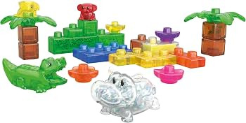 Goliath Jelly Blox Jungle Set | 25 Pieces | Toddler & Preschool Building Blocks Kids Can Squeeze,... | Amazon (US)