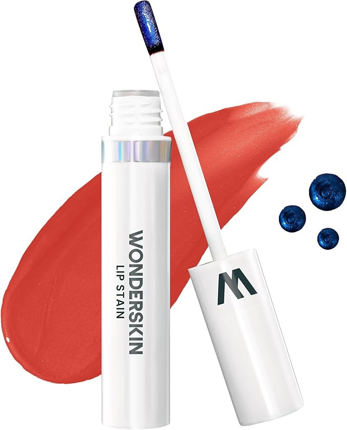 Wonderskin Wonder Blading Lip Masque, Pink Lip Stain, Long Lasting Lip Stain, Transfer Proof Pink... | Amazon (UK)