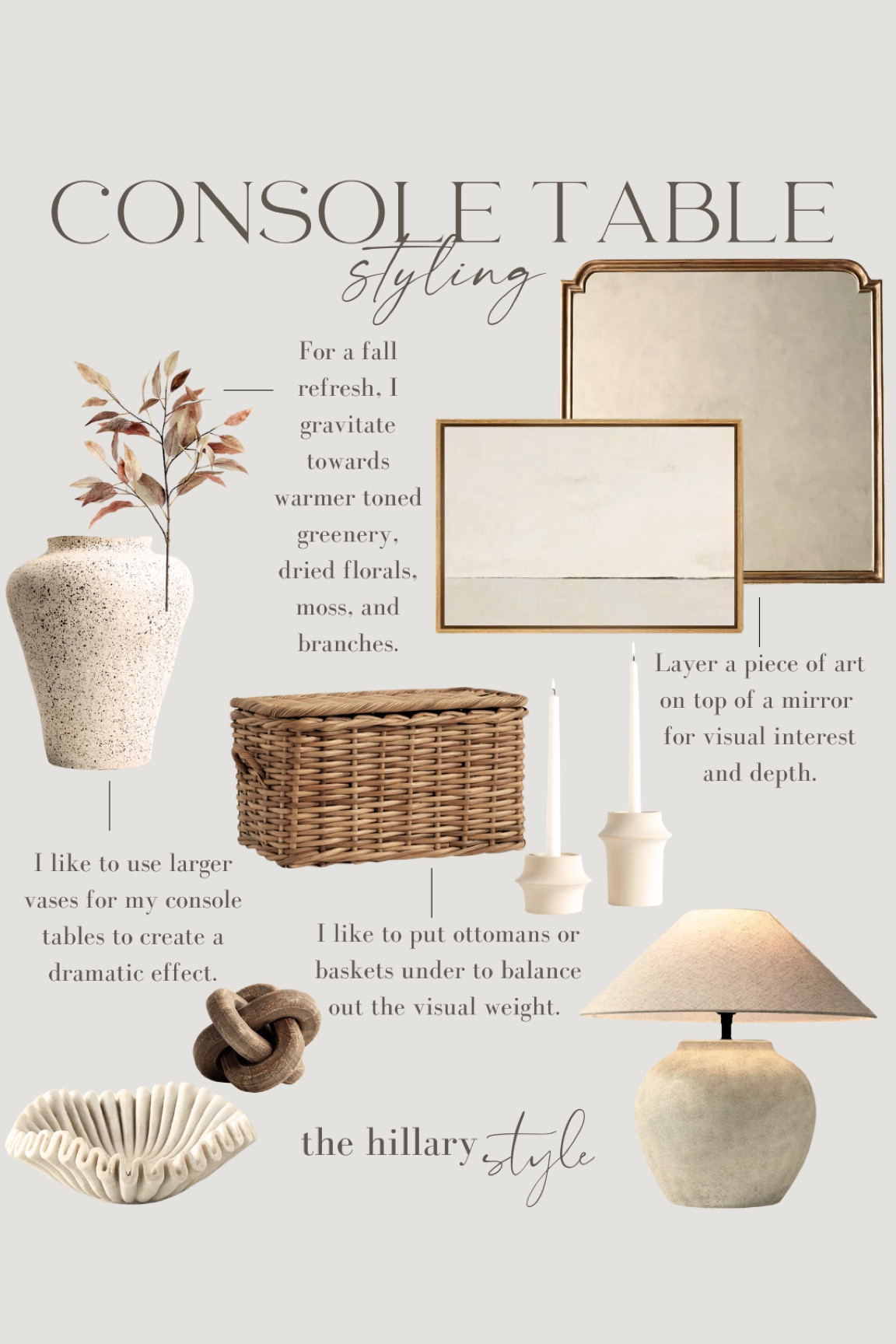 Late Summer & Fall Console Table Styling

Console Table Styling, Fall Decor, Late Summer Decor, Home Decor, Organic Modern, Modern Home Decor, Modern Home, In My Home, Vase, Table Lamp, Ceramic Lamp, Stone Lamp, Wicker Basket, Woven Basket, Pottery Barn, Crate and Barrel, Candleholders, Flameless Candles, Amazon, Amazon Home, Amazon Finds, Amazon Home Decor, Found It On Amazon, Scalloped Bowl, Anthropologie, Ruffle Bowl, Stems, Mirror, Wall Art

#LTKFind #LTKstyletip #LTKhome