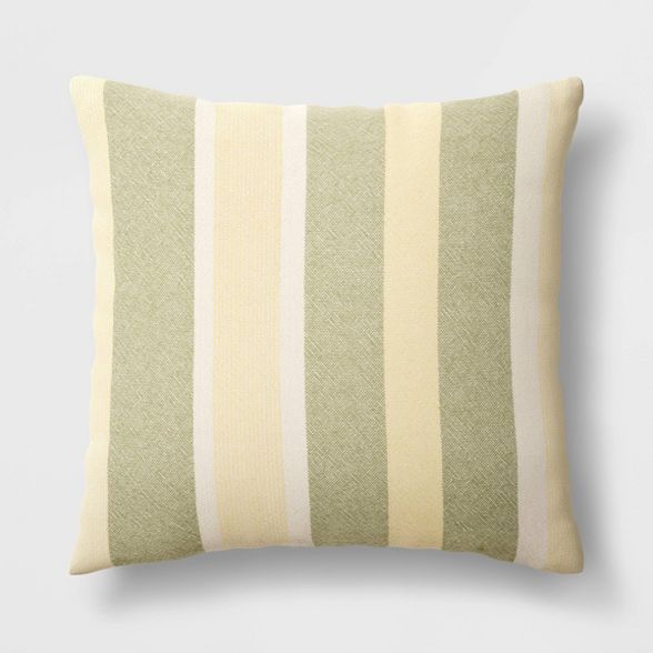 Oversized Woven Striped Throw Pillow - Threshold™ | Target