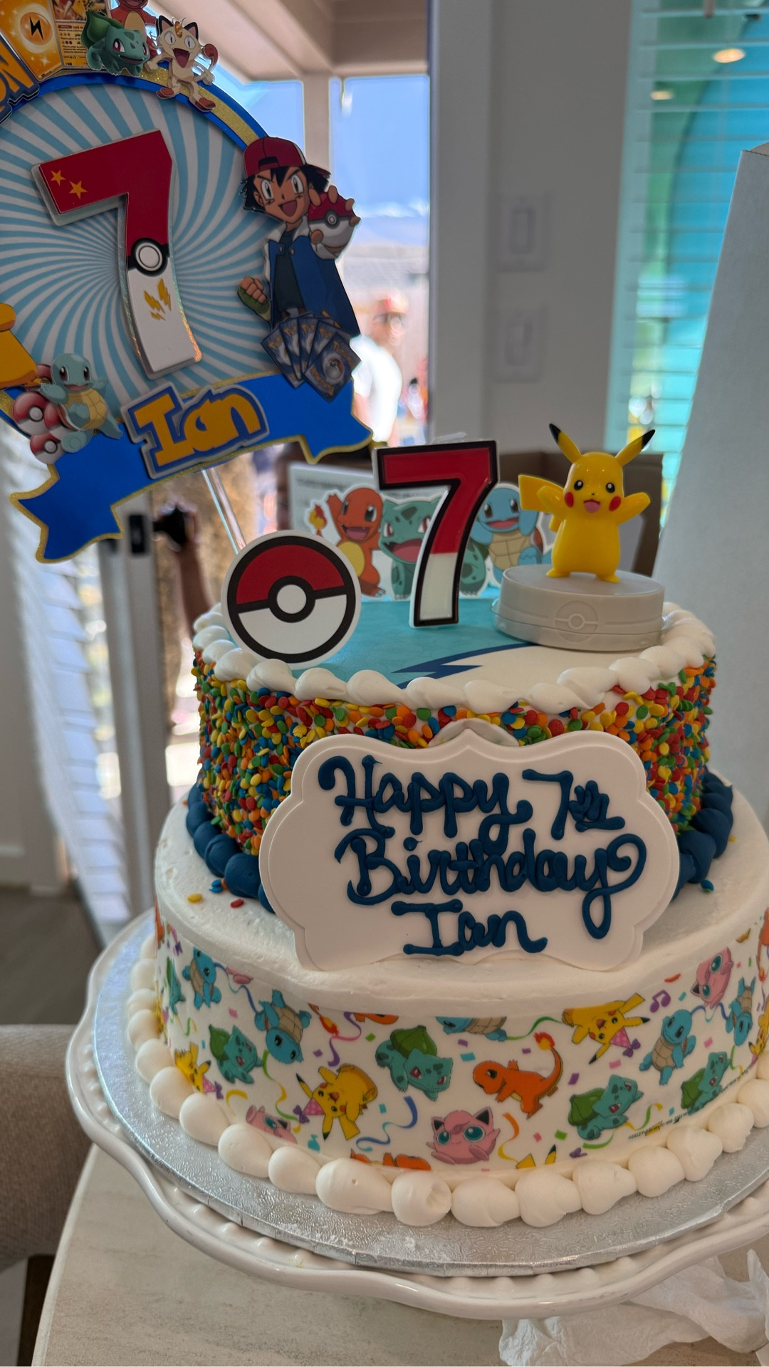 Option 2 (aesthetic + influencer vibe):
My little Pokémon trainer turned 7 🥹⚡️
Sharing all the party details I used to bring his dream party to life—everything is linked here for you 💛 #LTKParty #PokemonTheme #MomStyl 

#LTKdayinmylife #LTKFestival #LTKKids