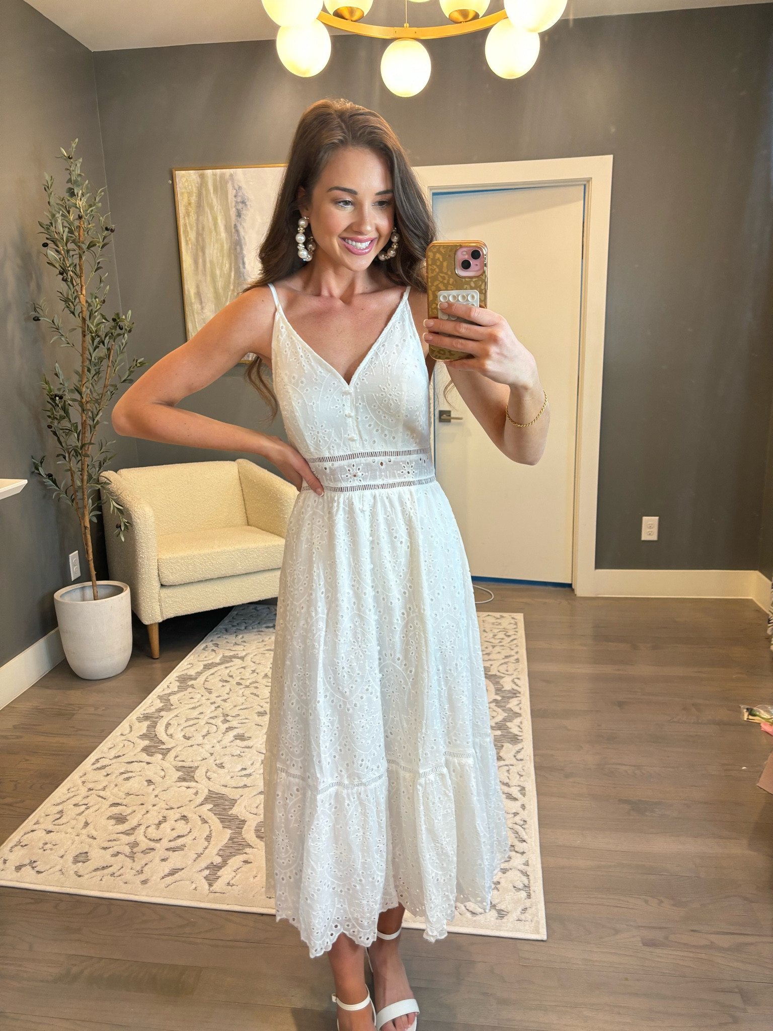 The cutest  dress for a wedding shower, family photos, or graduation! 
#2024bride #bridallooks #engaged #amazonbridallooks #weddingdress #weddinglooos #amazonwedding #vacationoutfit  #vacationoutfits

#LTKwedding #LTKfindsunder50 #LTKSpringSale