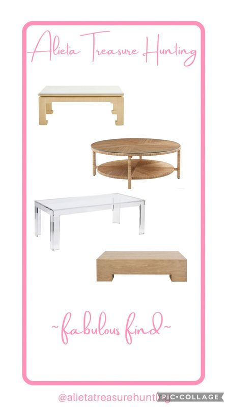 Coffee table shopping, these classic styled are on major sale!

#LTKhome #LTKFind #LTKsalealert