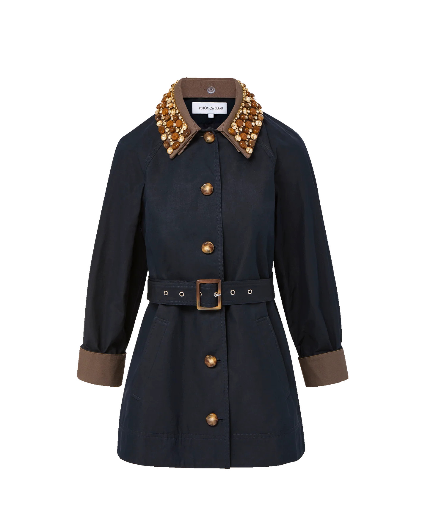 Langham Belted Dickey Coat | Veronica Beard