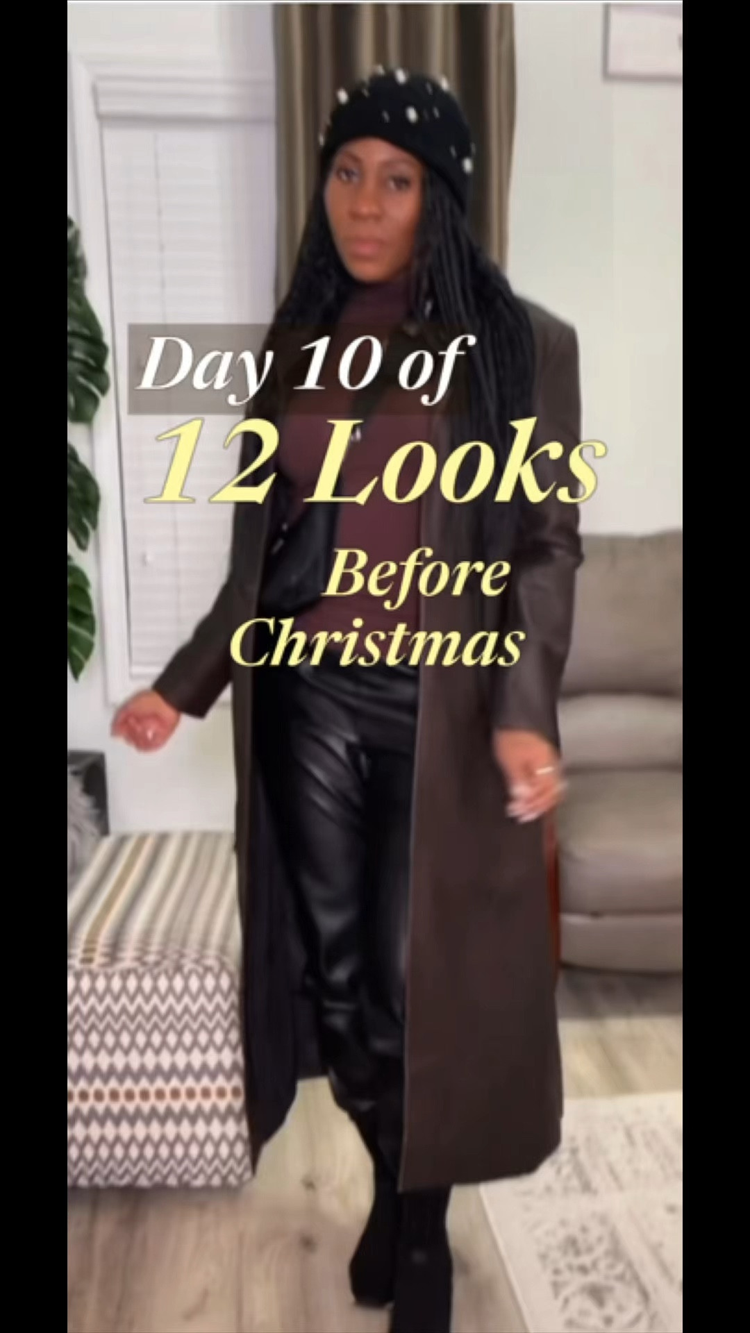 Day 10 of 12 Looks Before Xmas. A subtle, casual mix of brown and black leather. #shoppingoutfit #winterweekendoutfit 

#LTKOver40 #LTKSeasonal #LTKStyleTip
