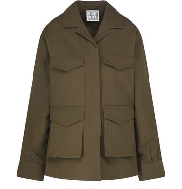 Army cotton jacket - TOTEME | 24S (APAC/EU)